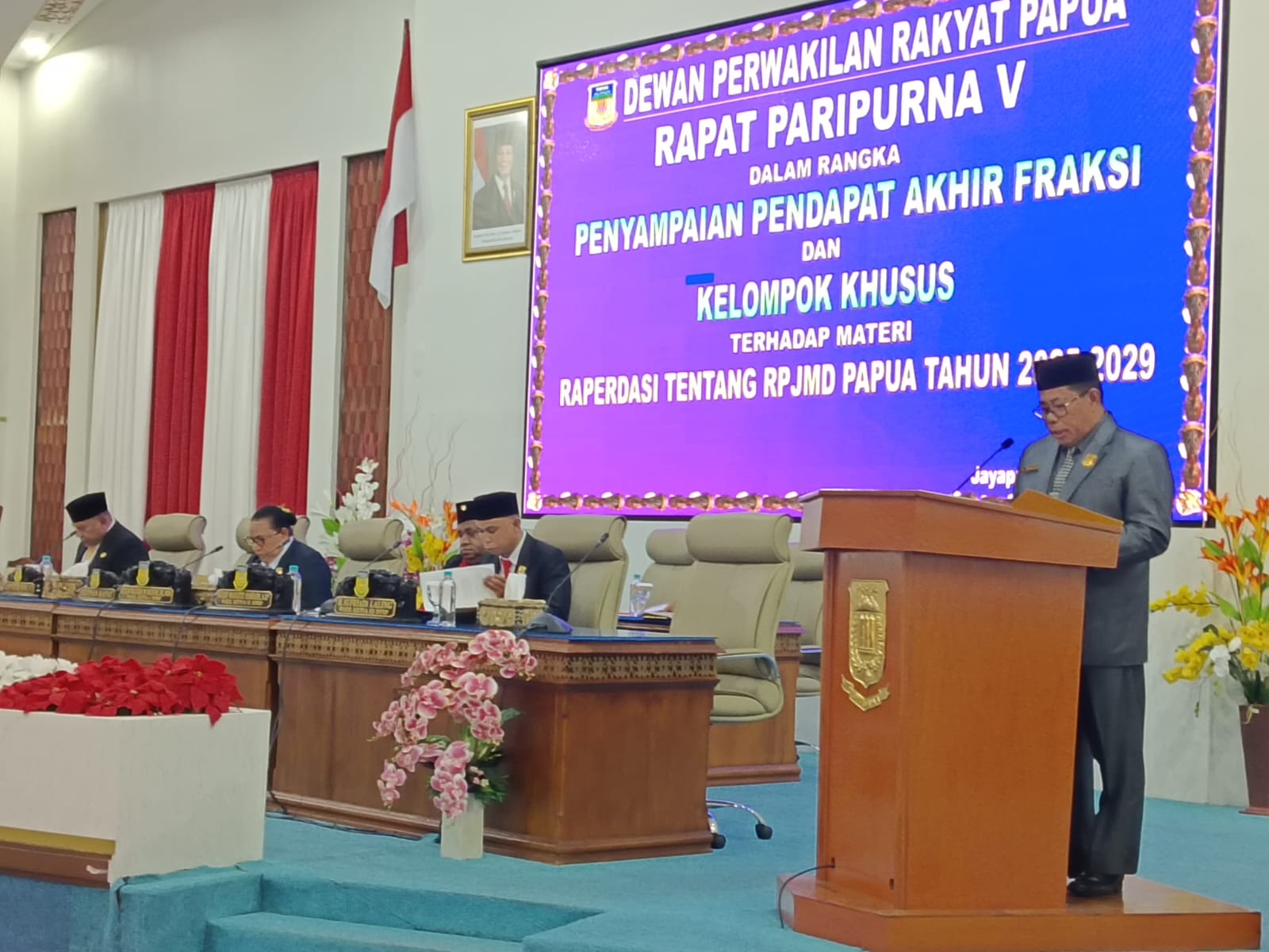 Fraksi Golkar Setujui RPJMD Tahun 2015 – 2029, Gubernur Papua Diharapkan Dapat Laksanakan 17 Rekomendasi