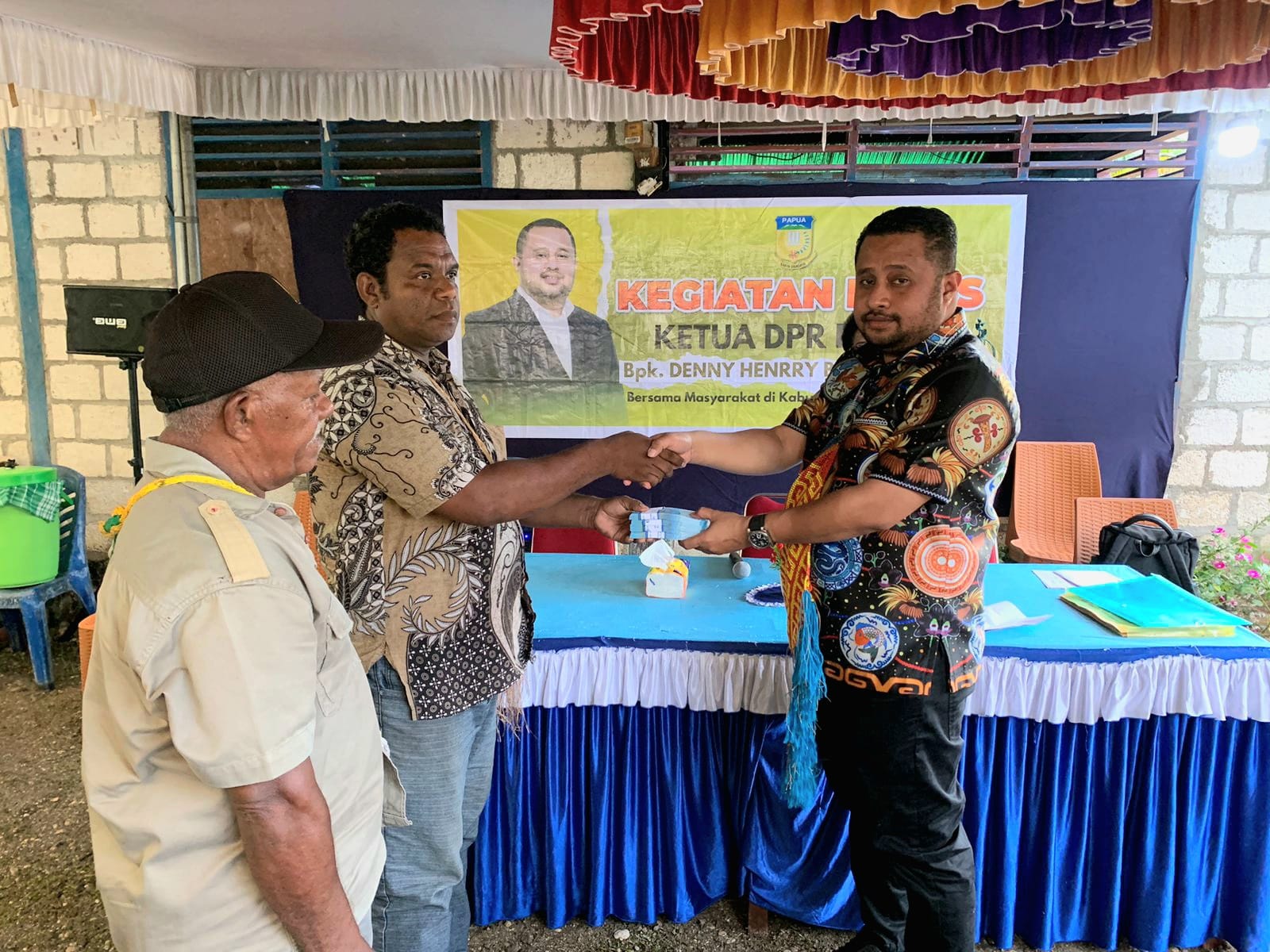 Ketua DPR Papua Serap Aspirasi di Kampung Bonai, Dorong Hunian Layak Melalui BSPS
