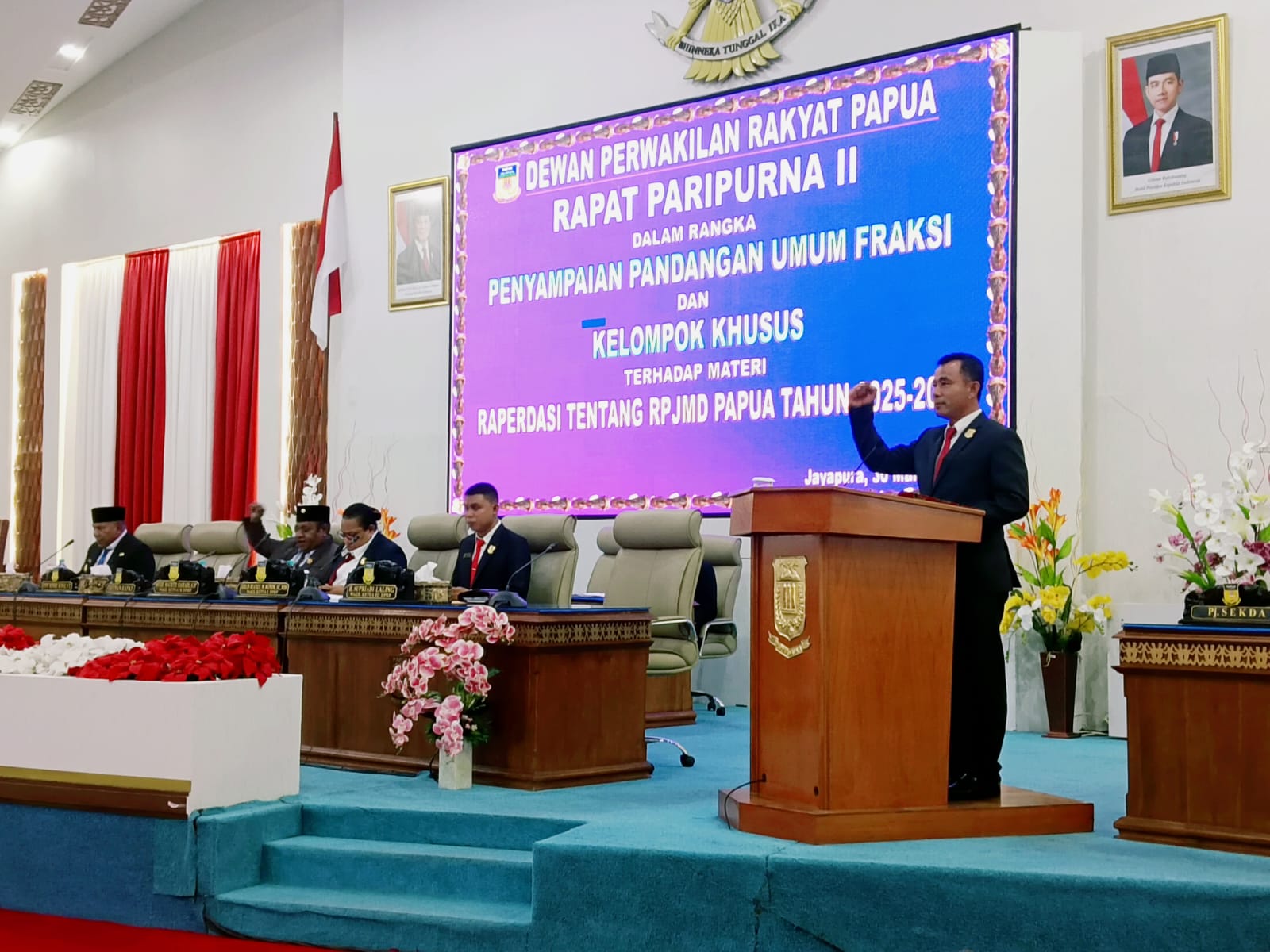 Fraksi PDIP: Penyerahan RPJMD 2025–2029 ke DPR Papua Terlalu Dipaksakan