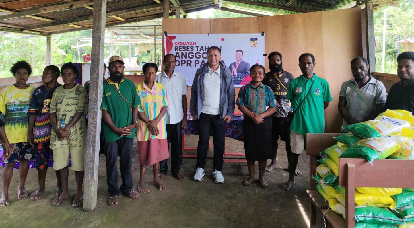 Reses di Kampung Terpencil Omte Sarmi, Anggota DPR Papua Tulus Sianipar Serap Aspirasi Warga