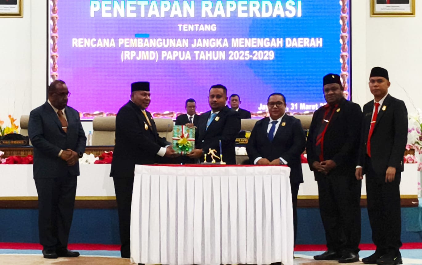 DPR Papua Sahkan RPJMD 2025-2029, Jadi Arah Baru Pembangunan Papua 5 Tahun ke Depan