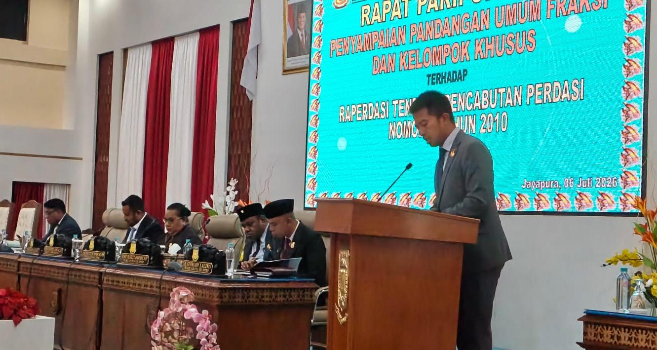 Fraksi NasDem DPR Papua Soroti Rekomendasi BPK dalam Pembahasan Pencabutan Perdasi Dana Cadangan