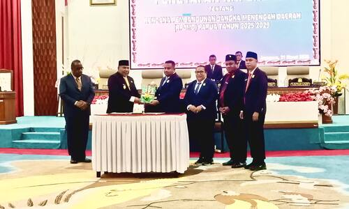 DPR Papua Tetapkan Raperdasi RPJMD 2025–2029 dalam Sidang Paripurna