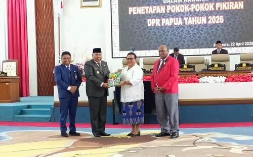 DPR Papua Serahkan Dokumen Pokir ke Pemprov, Fokus pada Pembangunan Inklusif