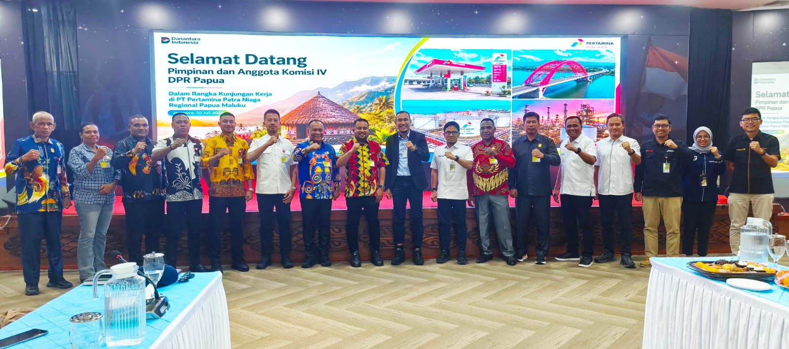 DPR Papua dan Pertamina Bahas Solusi Antrean Panjang di SPBU, Pastikan Stok BBM Aman